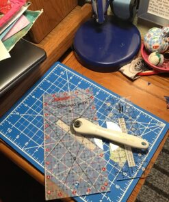 US Art Supply 9" x 12" Pink/Blue Professional Self Healing 5-Ply Double Sided Durable Non-Slip Cutting Mat Great for Scrapbooking, Quilting, Sewing and all Arts & Crafts Projects 1 30 81oXlahqiGL