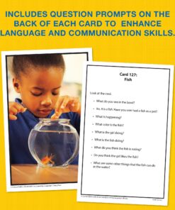 Key Education 160 Early Learning Toddler Flash Cards Ages 3+, Photographic Vocabulary Flash Cards for Toddlers, Toddler Speech Therapy Flash Cards for Preschool & Kindergarten Special Learners Early Learning Language Library 31 81oYAqLDvML