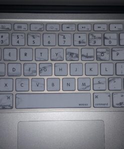 MOSISO Compatible with MacBook Air 13 inch Case (Models: A1369 & A1466, Older Version 2010-2017 Release), Plastic Pattern Hard Shell Case & Keyboard Cover & Screen Protector, White Marble 68 81oaFwQjR L