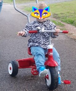 Radio Flyer Deluxe Steer & Stroll Ride-On Trike, Tricycle For Toddlers Age 2-5, Toddler Bike, Red 33 81obBMfxC9L 1