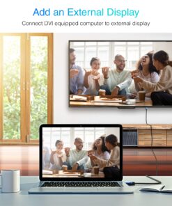 BlueRigger HDMI to DVI Cable (6FT, High-Speed, Bi-Directional Adapter Male to Male, DVI-D 24+1, 1080p, Aluminum Shell) - Compatible with Raspberry Pi, Roku, Xbox One, PS5/PS4/PS3, Graphics Card 6FT 33 81obs0ZH0ZS