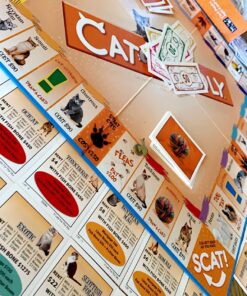 Late for the Sky CAT-opoly Board Game White, Large 33 81oc605DFAL