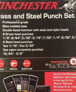 Winchester 15 Piece Brass/Steel Punch Set 19 81ocktjdziL 1