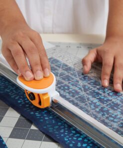 Fiskars Rotary Cutter and Ruler Combo - 6" x 24" Fabric Cutter with Gridlines - Craft Supplies - Gray 6x24 9 81oekiPbQmL