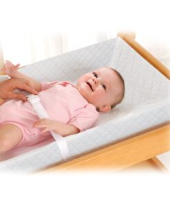Alternative view of Summer Infant 4-Sided Changing Pad – Durable Quilted Changing Pad Made with Waterproof Material, Includes Infant Safety Belt with Quick-Release Buckle 32.5x16.5x4 Inch (Pack of 1) 4-Sided Pad