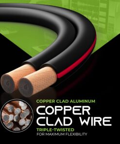14AWG Speaker Wire, GearIT Pro Series 14 AWG Gauge Speaker Wire Cable (100 Feet / 30.48 Meters) Great Use for Home Theater Speakers and Car Speakers Black 100 Feet 34 81ogn2ZrzvL