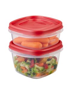 Rubbermaid Easy Find Lids Food Storage-Containers, Racer Red, 18-Piece Set 9 81ojjDq47wL