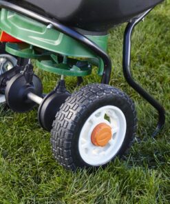 Alternative view of Scotts Elite Spreader for Grass Seed, Fertilizer, Salt and Ice Melt, Durable Push Spreader Holds up to 20,000 sq. ft Product Single Pack