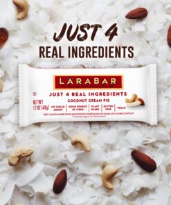 LÄRABAR Coconut Cream Pie, Gluten Free Vegan Fruit & Nut Bar, 16 Ct 16 Count (Pack of 1) 18 81omrZO1PvL 1
