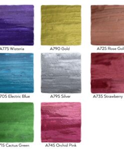 ARTEZA Liquid Chalk Markers Set of 8, Metallic Colors for Chalkboard, Blackboard, Glass, Mirror, Window, Restaurant Menu, and Classroom, Includes 8 Replaceable Chisel Tips, Tweezers, Labels, Stencils 13 81onqsidy L