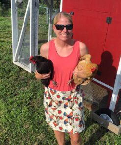 Fluffy Layers, The Egg Collecting Apron® - A Beautiful Alternative to the Basket - Holds 10 Eggs- Gather Eggs from Your Chicken Coop While Filling Your Waterer and Feeder With Eggs Kept Safe 20 81oot6YKrL