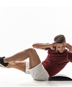 Elite Sportz Equipment Ab Mat – High Density Foam Sit Up Mats - Comfortable Workout Accessories for Upper & Lower Abs, Obliques & Back Support w/Band 15 81op7Tirj2L