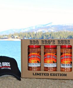 BBQ BROS RUBS {Western Style} - Ultimate Barbecue Spices Seasoning Set - Use for Grilling, Cooking, Smoking - Meat Rub, Dry Marinade, Rib Rub - Backed with 100% Customer Guarantee Western Style 3 Piece Assortment 19 81opDiPPF7L