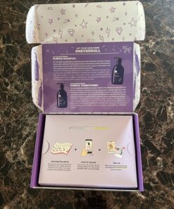 Luseta Purple Shampoo and Conditioner Set for Blonde, Gray - Color Treated Hair - Sulfate Free Paraben Free - Infused with Cocos Nucifera Oil for Curly and Damaged Hair - 2x16.9oz 16.9 Fl Oz (Pack of 2) 39 81oplaBT4WL