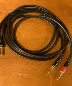 Monoprice 1/4-Inch TRS Male to Male Cable - 6 Feet - Black, 16AWG, Gold Plated - Premier Series 6ft 9 81oqoeoLwyL