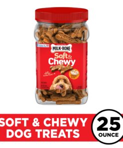 Milk-Bone Soft & Chewy Dog Treats, Chicken, 25 Ounce Original 25 Ounce (Pack of 1) 22 81orooQxiL 1