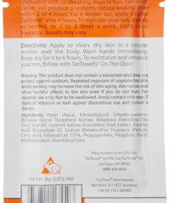 Tan Towel Self Tan Towelette Wipe Medium Deep Classic 10 Count 10 Count (Pack of 1) 17 81oxZwvGX0L