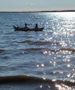 Sea Eagle SE370 Inflatable Sports Kayak -1-3 Person-Portable Stowable & Lightweight-with Seat(s), Paddle(s), Pump and Bag SE370 Sports Kayak Deluxe 35 81oyEWzjeJL