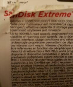 SanDisk 128GB Extreme microSDXC UHS-I Memory Card with Adapter - Up to 160MB/s, C10, U3, V30, 4K, A2, Micro SD - SDSQXA1-128G-GN6MA Card Only 56 81p YLwRDhL