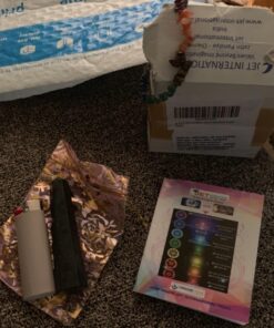 Jet Black Tourmaline Healing Tower Crystal Obelisk Meditation Protection Evil Energy Positivity Agate Approx 3 inch Long Black 35 81p i7fMmcL