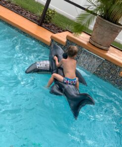 Intex Great White Shark Ride-On, 68" X 42", for Ages 3+ 36 81p17CZ8DTL