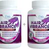 Hair Vibrance Hair Skin and Nails Vitamins - Doctor Formulated with 15000mcg Biotin for Hair Growth and 23 Hair Growth Vitamins for Longer Shiny Full Healthier Hair Skin Nails and Lashes (2 Pack) 1 Count (Pack of 1) 23 81p3VclaAL