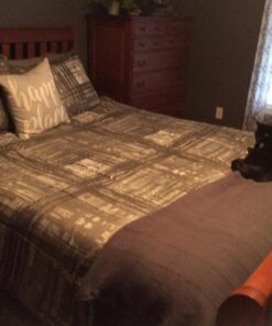 Cotton Throw Blanket for Couch, 60x50 in, Woven Warm and Soft Lightweight Dark Gray Throw, Herringbone Weave Boho Farmhouse Herringbone Gray 15 81p3o4ZeX1L