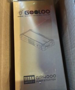 GOOLOO GP4000 Jump Starter Box 4000A Peak Car Starter (All Gas,up to 10.0L Diesel Engine) SuperSafe 12V Lithium, Auto Battery Booster Pack,Portable Power Bank with USB Quick Charge and Type C Port Yellow 44 81p5K1xy9JL