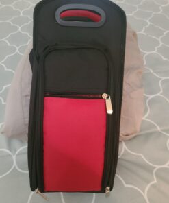 KOVOT 9 Piece Wine Travel Bag and Picnic Set Including 2 Wine Glass Holder Stakes 30 81p6CLtRwtL