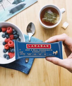 LÄRABAR Bluberry Muffin, Gluten Free Vegan Fruit & Nut Bar, 16 Ct Blueberry Muffin 22 81p6gdr9D6L