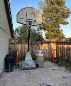 Champion Sports Heavy Duty Galvanized Steel Chain Basketball Net, 21 Inch 21 81p7pALqfUL