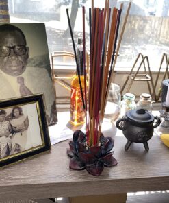 Eastern Enlightenment Lotus Flower Meditation Incense Burner, Zen Buddhist Home Décor 26 81pBj28RH5L