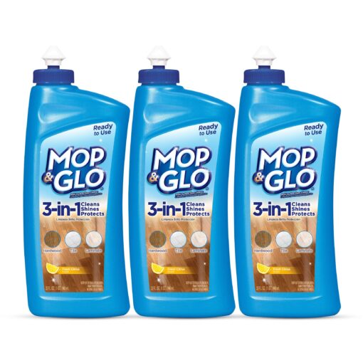 Mop & Glo Multi-Surface Floor Cleaner, 32 Ounce (Pack of 3)