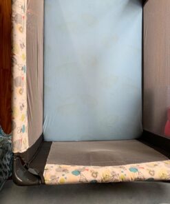 Graco Pack and Play Portable Playard, Push Button Compact Fold, Carnival Pack N Play 51 81pEH7y0drL