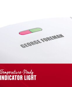 George Foreman GRP1060P Indoor Electric Grill, 4-Serving, Platinum 17 81pERA9DoXL