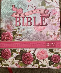 KJV Holy Bible, My Creative Bible, Faux Leather Flexcover - Ribbon Marker, King James Version, Pink Floral 52 81pG0cupruL