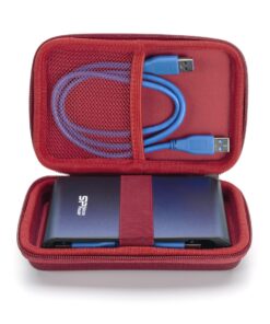 Drive Logic DL-64-RED Portable EVA Hard Drive Carrying Case Pouch, Red 28 81pHCa6enhL