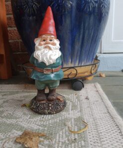 Garden Gnomes Outdoor and Indoor Statue 10'' Weather-Resistant Lawn Gnome With Red Hat and Adorable beard, Adds Whimsical Charm to Your Garden Gnomes Decorations for Yard. 10 in 29 81pHeZJ8sqL