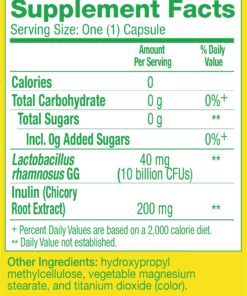 Culturelle Daily Probiotic, Digestive Health Capsules, 60 Count Unflavored 60 Count (Pack of 1) 14 81pIKVk9nKL