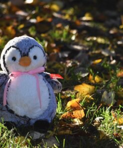 Aurora® Snuggly Sweet & Softer™ Perky Penguin™ Stuffed Animal - Comforting Companion - Imaginative Play - Gray 9.5 Inches 9.5 Inch (Pack of 1) 33 81pLdl8WeLL 2