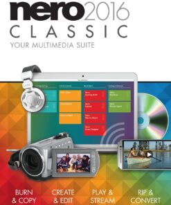 Alternative view of Nero 2016 Classic [OLD VERSION] PC Disc