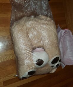 MorisMos Big Plush Giant Teddy Bear Premium Soft Stuffed Animals Light Brown,51 Inches 51 inches 38 81pNbgPg2aL