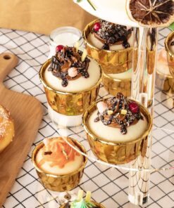 YestBuy 3 Tier Cupcake Stand, Cake Stand, Acrylic Cupcake Tower Stand, Premium Cupcake Holder for 28 Cupcakes, Display for Pastry Wedding Birthday Party (4" Between 2 Layers) 3 Tier Square (4" between 2 layers) Clear 23 81pNkcfKWuL