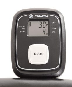 Stamina Fitness Trampoline - Exercise Trampoline with Smart Workout App - Indoor Trampoline Fitness Rebounder 36-Black One Size 16 81pOAYYYpWL