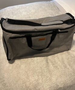 Convertible Garment Bag with Shoulder Strap, Modoker Carry on Garment Duffel Bag for Men Women - 2 in 1 Hanging Suitcase Suit Travel Bags (Grey) Ash Grey 66 81pQWsW4OvL