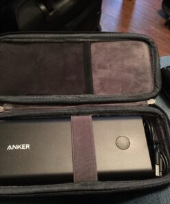 Hermitshell Travel Hard Case for Anker PowerCore+ 26800 / Anker PowerCore Essential 20000mAh / Anker PowerCore Essential 20000 PD Premium Compact Portable Charger External Battery Power Bank S 52 81pSIc4cBTL