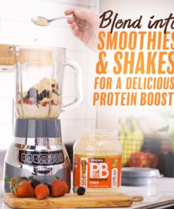 PBfit All-Natural Peanut Butter Powder, Powdered Peanut Spread From Real Roasted Pressed Peanuts, 8g of Protein, 30 Ounce (Pack of 1) 25 81pSOl30qCL