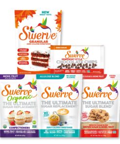 Swerve Ultimate Sugar Replacement Sweetener, Granular Sugar Substitute, Zero Calorie, Keto Friendly, Zero Sugar, Non-Glycemic, Gluten Free, 3 lbs Bag(Packaging May Vary) 48 Ounce (Pack of 1) 23 81pSihPZNJL