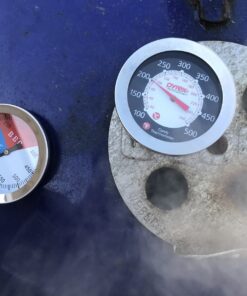 2 inch BBQ Thermometer Gauge Charcoal Grill Pit Smoker Temp Gauge Grill Thermometer Replacement for Smoker Grill Wood Charcoal Pit, Heat Indicator Grill Temp Thermometer 1 27 81pTqR5IhvL