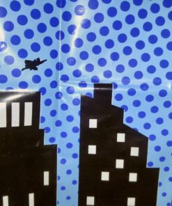 Fun Express Superhero Plastic Tablecloth - Birthday Party Table Decor Supplies - 1 Piece 18 81pV6LjHelL